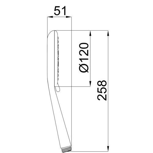 Душевая лейка Herz a41 UH12057