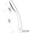 Para duș Herz Infinity a04 UH12043