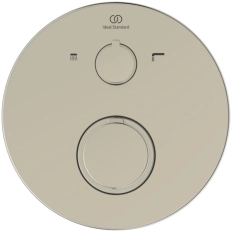 Baterie duș încastrată termostatată 2 cai Ideal Standard Ceratherm Silver Storm A5814GN