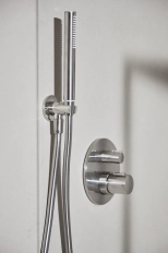 Baterie duș încastrată termostatată 2 cai Ideal Standard Ceratherm Silver Storm A5814GN
