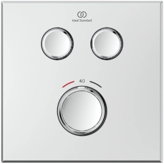 Встраиваемый термостатический смеситель для душа 2 режима Ideal Standard CERATHERM NAVIGO A7302AA