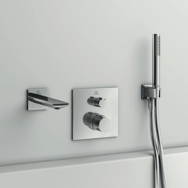 Встраиваемый термостатический смеситель для душа 2 режима Ideal Standard CERATHERM C100 A7522AA