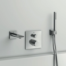 Встраиваемый термостатический смеситель для душа 2 режима Ideal Standard CERATHERM C100 A7522AA