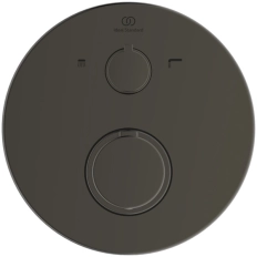 Встраиваемый термостатический смеситель для душа 2 режима Ideal Standard Ceratherm Magnetic Grey A5814A5