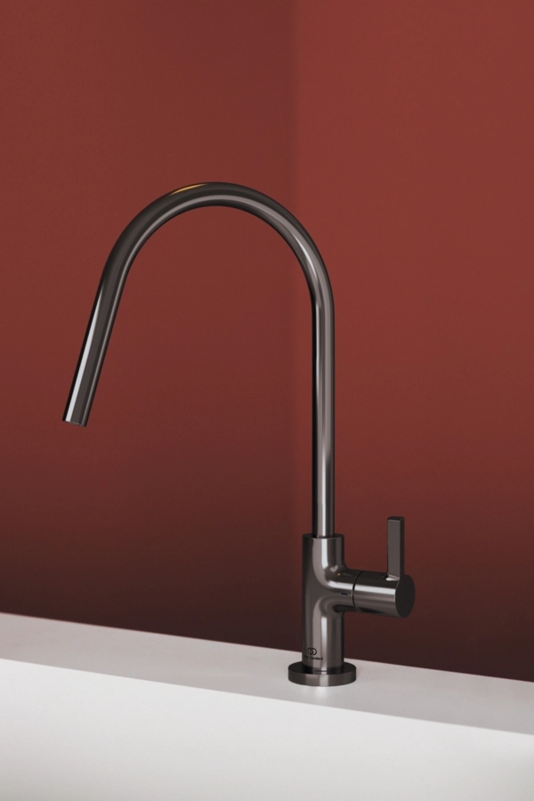Baterie bucătărie Ideal Standard Gusto 360 Magnetic Grey BD408A5