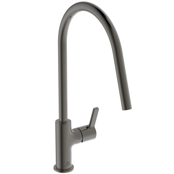 Baterie bucătărie Ideal Standard Gusto 360 Magnetic Grey BD408A5