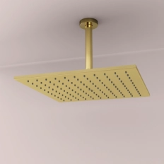 Pălărie duș Ideal Standard IdealRain Cube Easy-Clean Brushed Gold A5805A2 30x30 cm