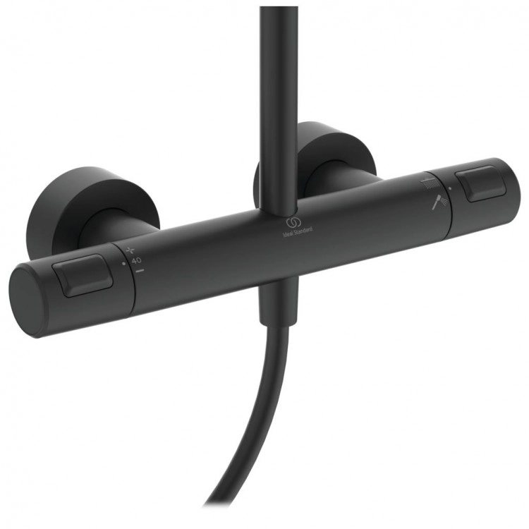 Coloana duș termostatată Ideal Standard Ceratherm T25 Silk Black — 3