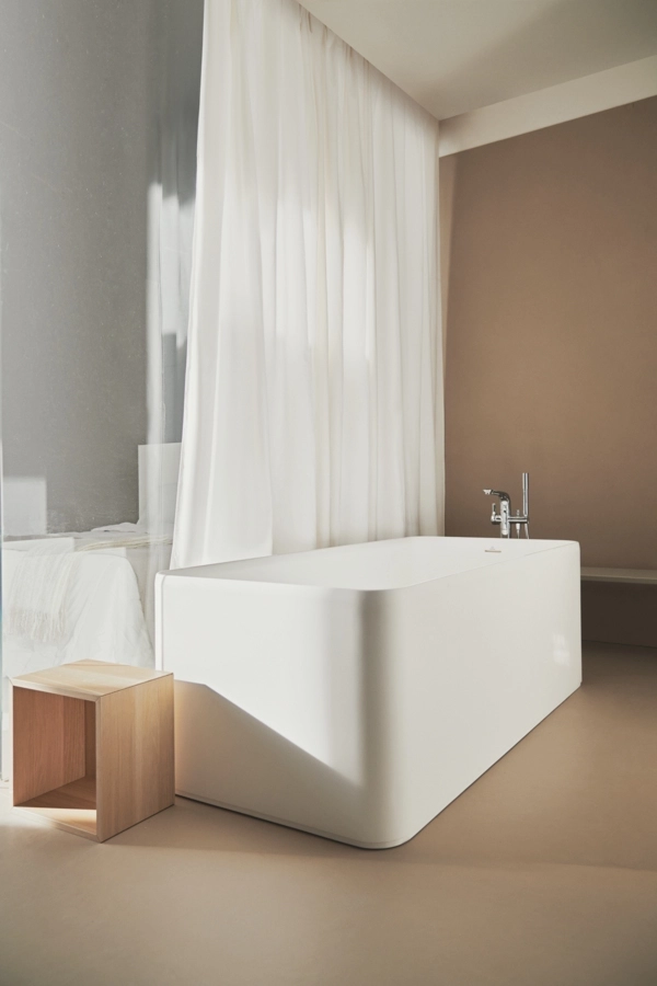 Cada Freestanding Solid surface Ideal Standard Conca 180x80cm K8830EN