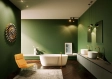 Cada Freestanding Solid Surface Riho Oval 160