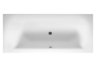 Cada acril Riho Linares 180x80 velvet whtie B142001105
