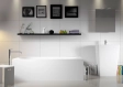 Cada Freestanding Solid Surface Riho Madrid 180x86x54 white matt