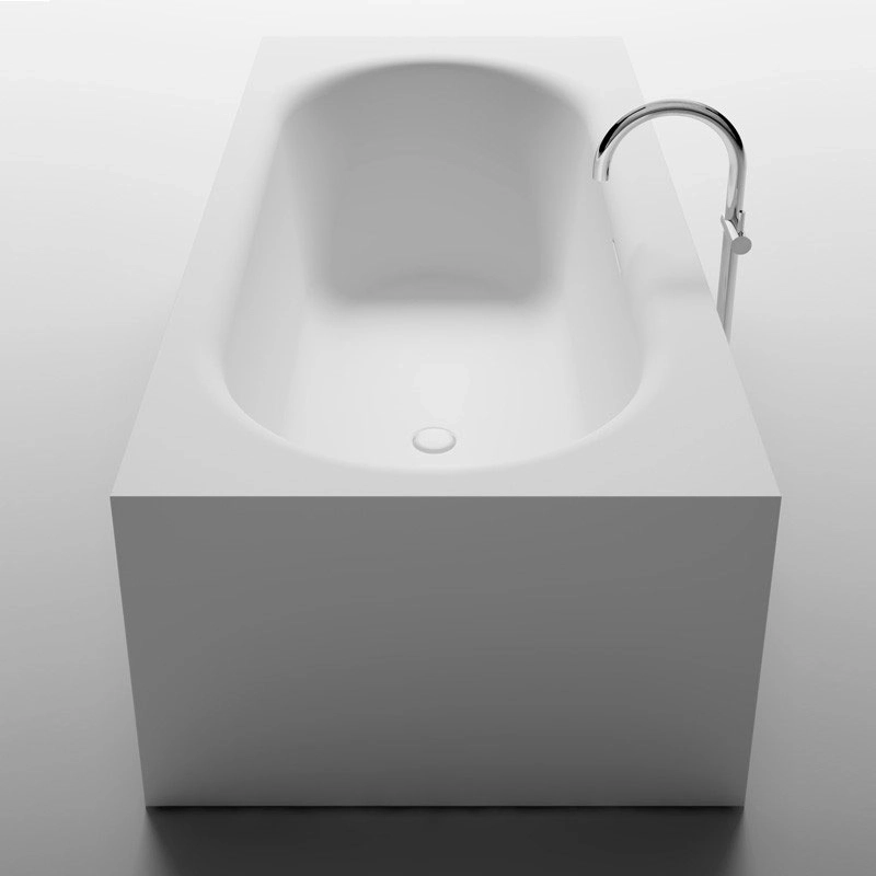 Cada Freestanding Solid Surface Riho Madrid 180x86x54 white matt