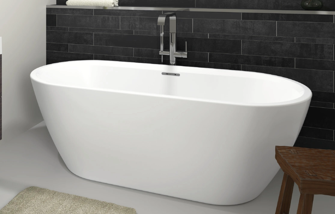 Cada Freestanding Riho Inspire 180x80 (suport + sifon) B085001005 — vedere 2