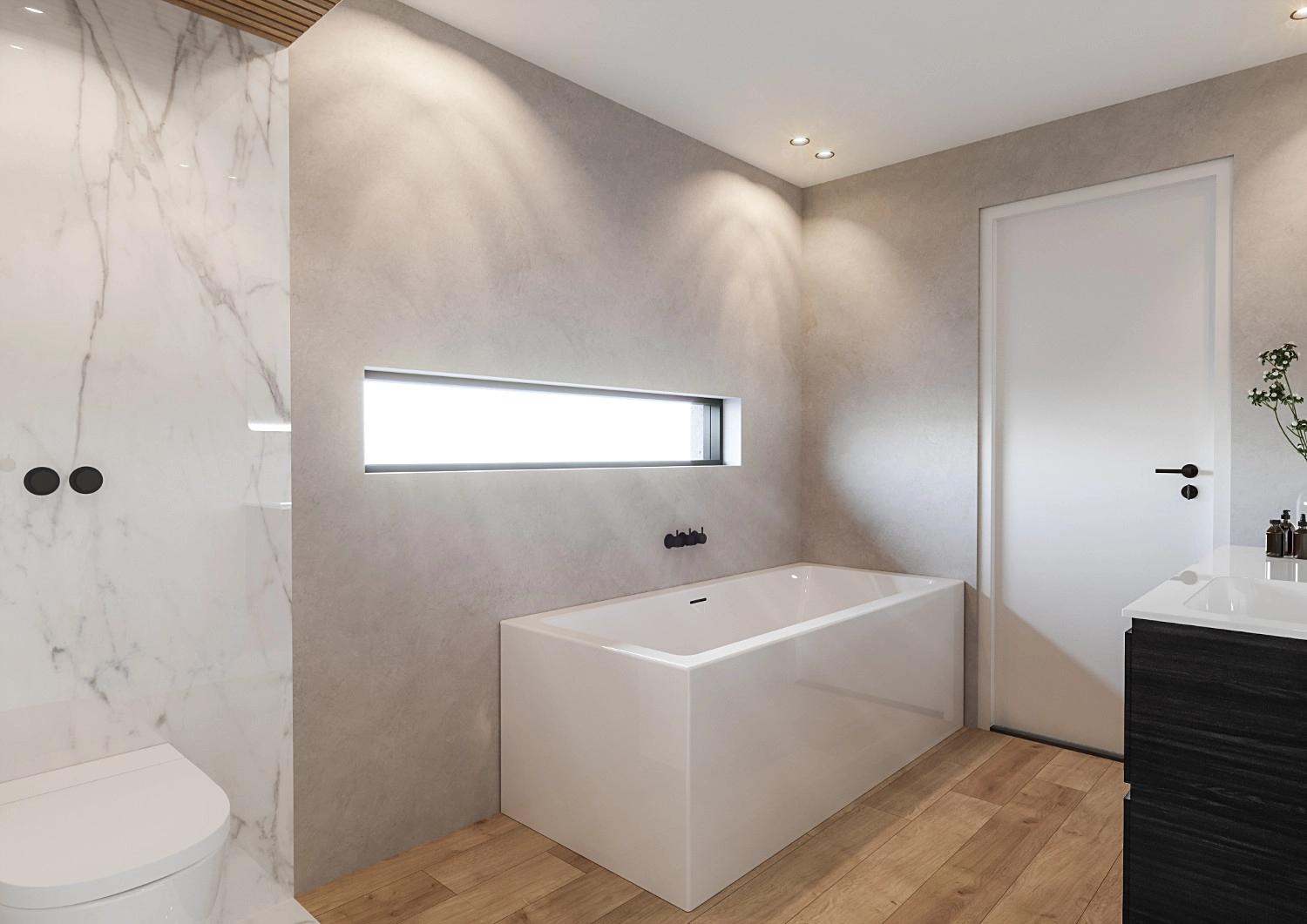 Cada acril Riho Still Rethink Plug&Play 200x90 (L) — 1