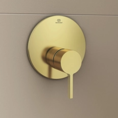 Baterie duș încastrată 1 cale Ideal Standard Atelier Joy Brushed Gold A7382A2