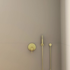 Baterie duș încastrată 1 cale Ideal Standard Atelier Joy Brushed Gold A7382A2