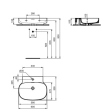 Умывальник накладной Ideal Standard Atelier Linda-X 60cm (T475501)