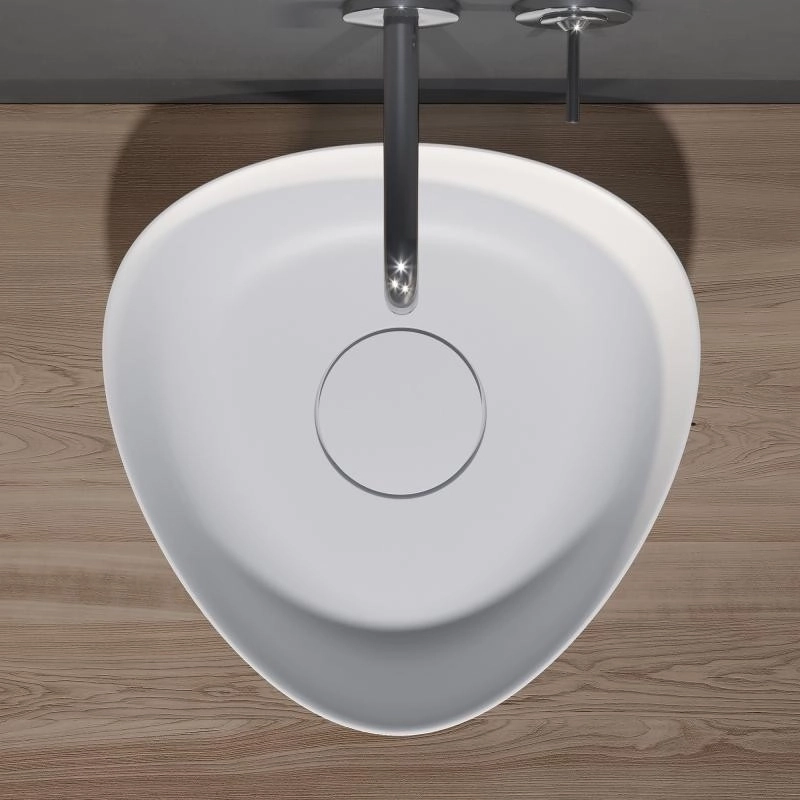 Раковина Solid Surface Riho Oviedo 41x41 white matt