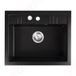 Chiuveta bucatarie cu o cuva 580x480 mm grafit Ferro DRGM1/48/58BA