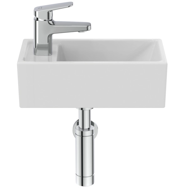 Lavoar asimetric Ideal Standard I.Life S White 37x21cm Stânga — 4