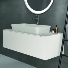 Раковина накладная Ideal Standard Atelier Ipalyss 80x40cm без перелива (E139101)