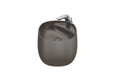 Умывальник настенный Roca Beyond Totem 460x470 Coffee A3270B1660