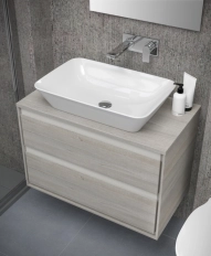 Умывальник на столешнице типа чаши Ideal Standard Connect Air 60x40cm (E034801)