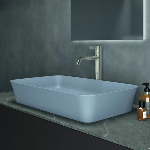 Раковина накладная Ideal Standard Atelier Ipalyss 65x40cm Pulbere fara preaplin (E1886X8)