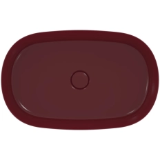 Раковина накладная Ideal Standard Atelier Ipalyss 60x38cm Гранатовый без перелива (E1396V6)