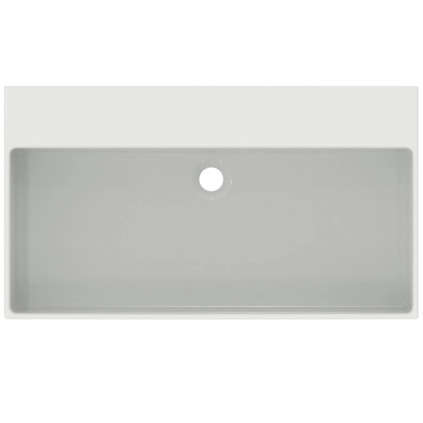 Lavoar pe blat Ideal Standard Atelier Extra 80x45 cm fara orificiu pentru baterie — vedere 3