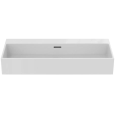 Lavoar pe blat Ideal Standard Atelier Extra  80x45cm fara orificiu pentru baterie (T390101)