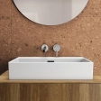 Lavoar pe blat Ideal Standard Atelier Extra  60x45cm fara orificiu pentru baterie (T389101)