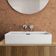 Умывальник накладной Ideal Standard Atelier Extra  60x45cm fara orificiu pentru baterie (T389101)