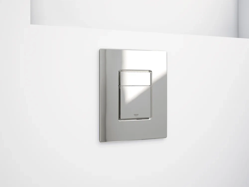 Инсталляция для подвесного унитаза Grohe + квадратная кнопка