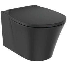 Vas WC suspendat Ideal Standard Connect Air AquaBlade Negru Satinat E0054V3