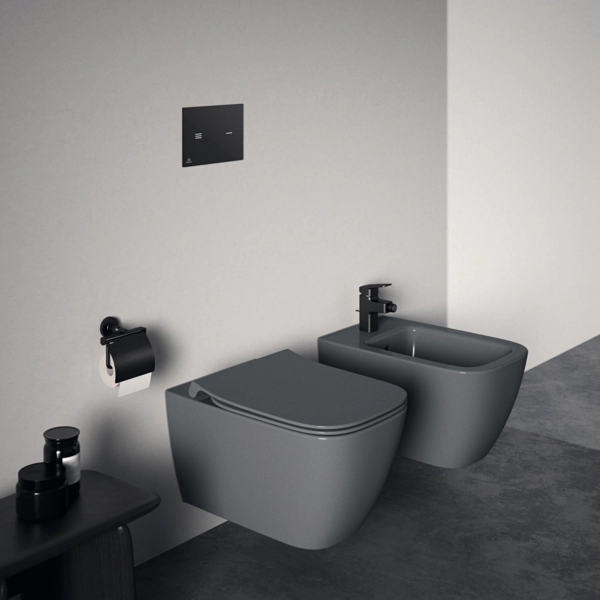 Биде подвесное Ideal Standard i.life B Glossy Grey — вид 4