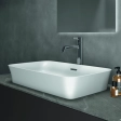 Умывальник на столешнице типа чаши Ideal Standard Atelier Ipalyss 65x40cm с переливом (E188701)