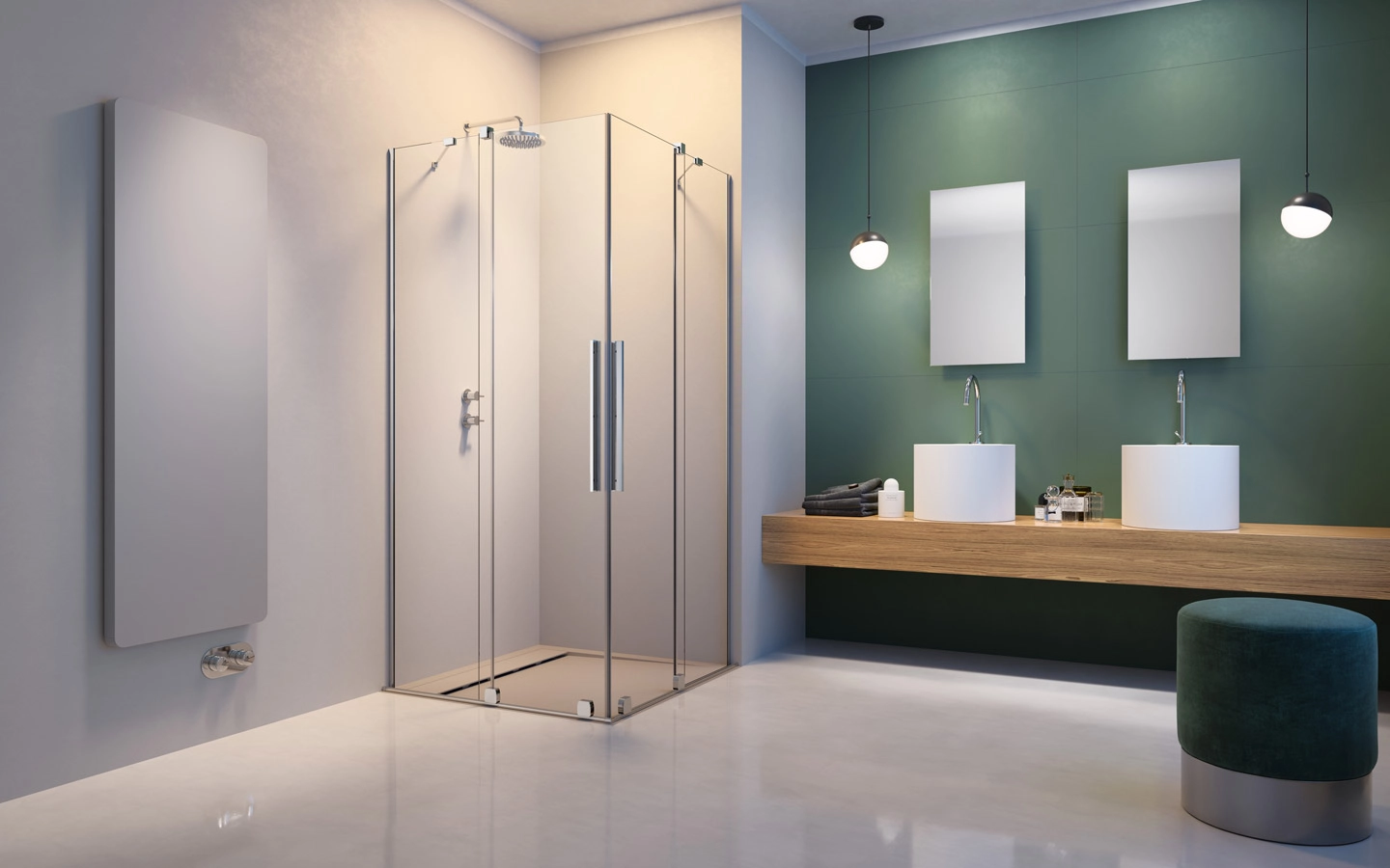 Душевая кабина Radaway Furo KDD 1000x900x2000 — 2