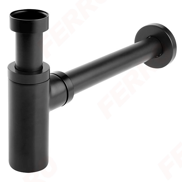 Сифон для умывальника Ferro 11/4 S282-BL Black