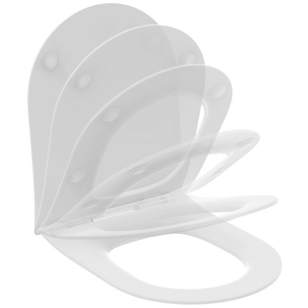 Capac WC Ideal Standard Atelier Blend Curve Slim Soft-Close Alb Satinat (T5208V1)