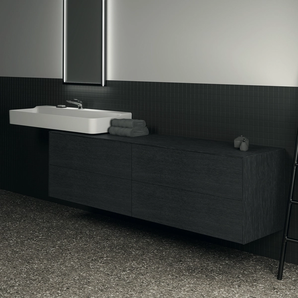 Тумба для умывальника Ideal Standard Atelier Conca 200cm Темное дерево — 2