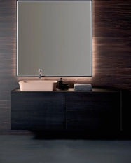 Тумба для умывальника Ideal Standard Atelier Conca 160cm Темное дерево