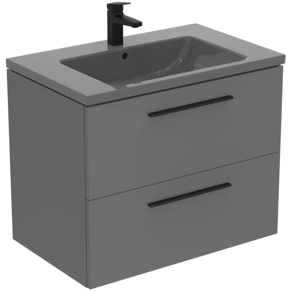 Mobilier de baie Ideal Standard i.life B 80cm Quartz Grey Matt — 6