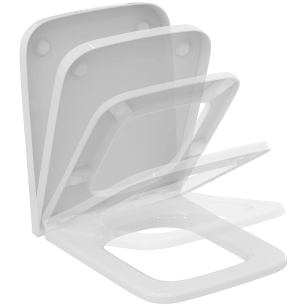 Capac WC Ideal Standard Atelier Blend Cube Soft-Close Alb Lucios