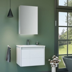 Mobilier de baie Orka New Likya 60 White