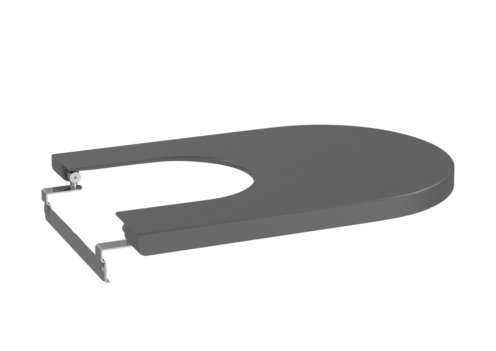 Capac bideu ROCA Inspira Round Soft Close Onyx A80652264B