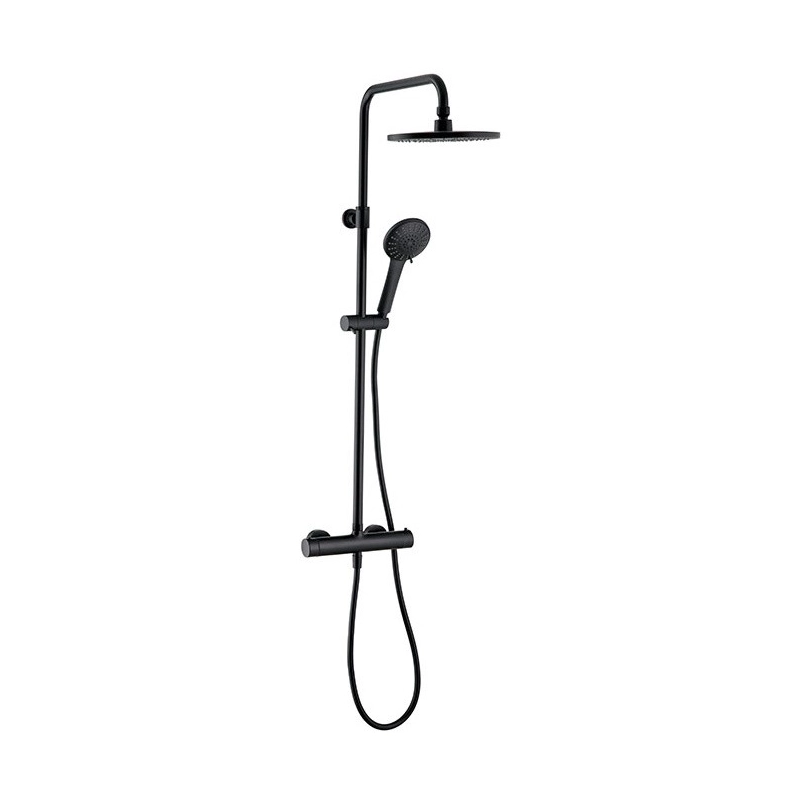 Coloana duș termostatată Wirquin Comfort Black Touch (60722893)