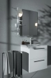 Beauty Bar Ideal Standard S ALU+ Серебро (Зеркало 200mm+Полка+Стакан+держатель полотенец) BD589SI