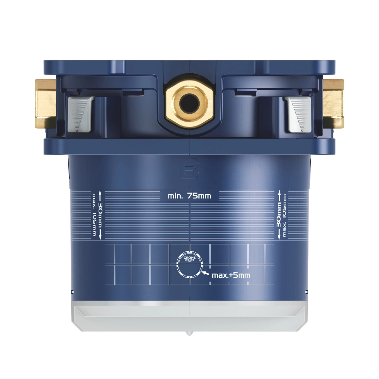 Set instalare baterie duș încastrată Grohe Rapido Smartbox 35600000 — 5
